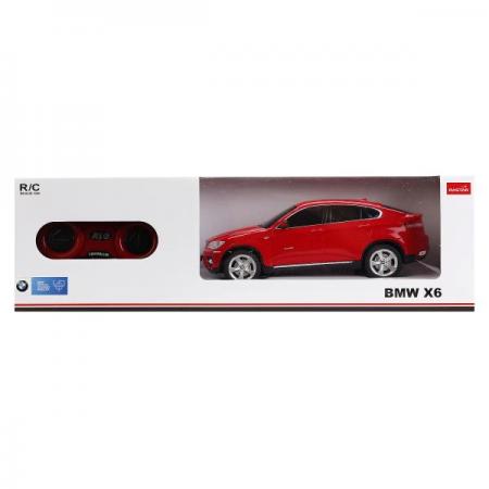 

МАШИНА Р/У RASTAR BMW X6 1:24 СО СВЕТОМ, ЦВЕТ В АССОРТ. В КОР. в кор.18шт