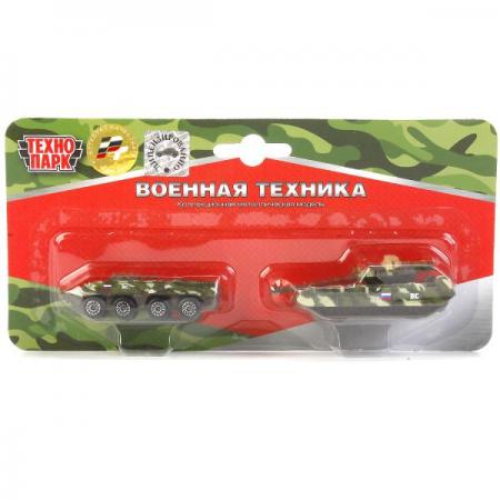 

НАБОР ИЗ 2-Х МЕТАЛЛ. МОДЕЛЕЙ "ТЕХНОПАРК" ВОЕННАЯ ТЕХНИКА 7,5СМ НА БЛИСТЕРЕ (РУСС. УП) в кор.2*144наб
