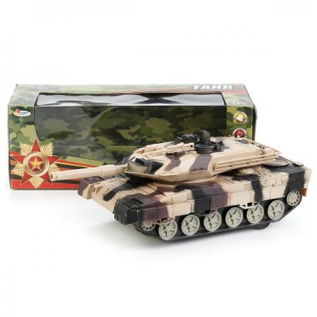 

ТАНК "ИГРАЕМ ВМЕСТЕ" НА БАТ. СВЕТ+ЗВУК HD810 В РУСС. КОР. в кор.2*24шт
