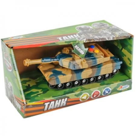 

ТАНК "ИГРАЕМ ВМЕСТЕ" СВЕТ+ЗВУК В РУСС. КОР. в кор.2*36шт