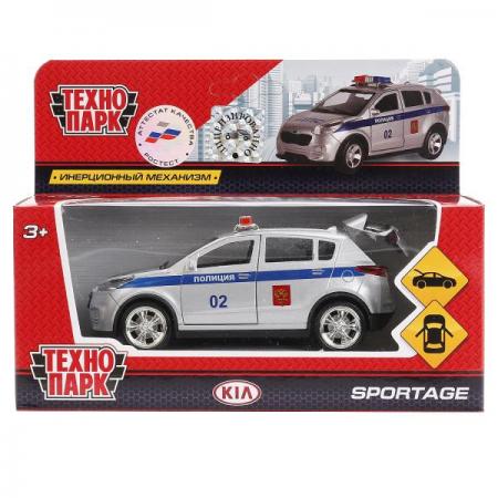 

МАШИНА "ТЕХНОПАРК" МЕТАЛЛ. ИНЕРЦ. KIA SPORTAGE ПОЛИЦИЯ 12СМ, ОТКРЫВ. ДВЕРИ В КОР. в кор.2*36шт