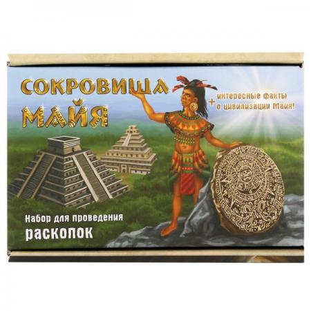 

НАСТОЛЬНАЯ ИГРА РАСКОПКА "СОКРОВИЩА МАЙЯ" в кор.25шт