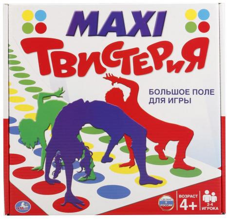 

НАСТОЛЬНАЯ ИГРА "УМКА" МАКСИ ТВИСТЕРИЯ В РУСС. КОР. в кор.7шт