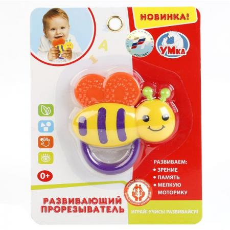 

ПРОРЕЗЫВАТЕЛЬ "УМКА" "ПЧЕЛКА" НА БЛИСТЕРЕ (РУСС. УП.) в кор.2*72шт