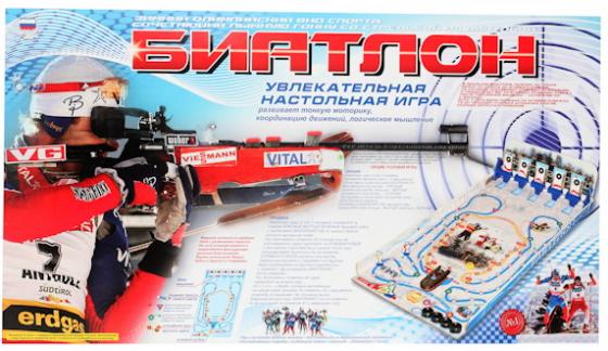 

ИГРА НАСТОЛЬНАЯ БИАТЛОН в кор.13шт