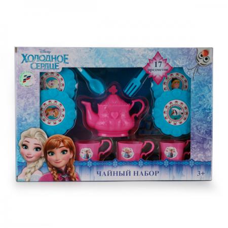 

НАБОР ПОСУДЫ "ИГРАЕМ ВМЕСТЕ" "ХОЛОДНОЕ СЕРДЦЕ" 17 ПРЕДМ. В РУСС. КОР. 20*29*5СМ в кор.2*36шт