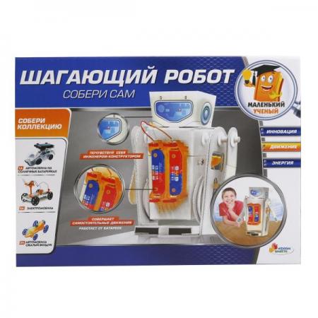 

ОПЫТЫ "ИГРАЕМ ВМЕСТЕ": ШАГАЮЩИЙ РОБОТ НА БАТ. В РУСС. КОР. в кор.36шт
