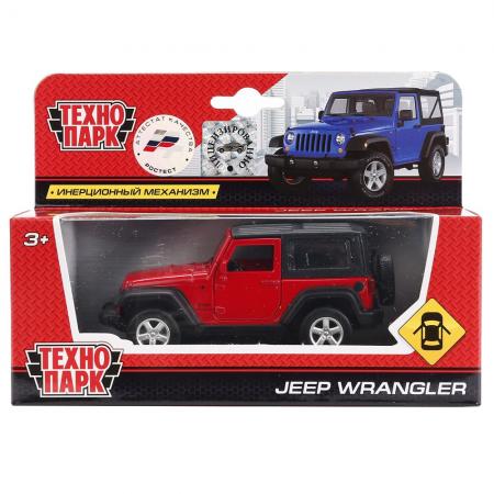 

МАШИНА "ТЕХНОПАРК" МЕТАЛЛ. ИНЕРЦ. JEEP WRANGLER, 1:43, ОТКРЫВ. ДВЕРИ В РУСС. КОР. в кор.2*36шт