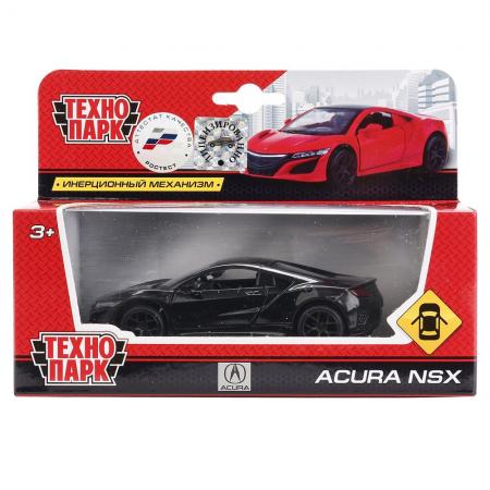 

МАШИНА "ТЕХНОПАРК" МЕТАЛЛ. ИНЕРЦ. HONDA ACURA NSX, 1:38, ОТКРЫВ. ДВЕРИ В РУСС. КОР. в кор.2*36шт