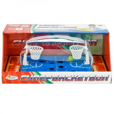 

ИГРА НАСТОЛЬНАЯ "ИГРАЕМ ВМЕСТЕ" БАСКЕТБОЛ В РУСС. КОР. 31*16*13СМ в кор.2*12шт