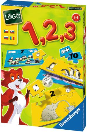 

Настольная игра Ravensburger "Лого 1, 2, 3"