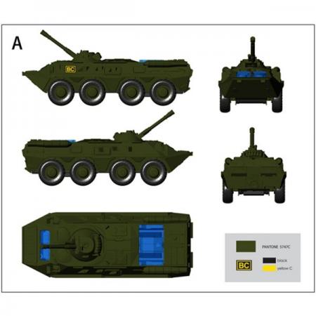 

ТАНК МЕТАЛЛ. ИНЕРЦ. СВЕТ+ЗВУК, РУССИФИЦ. 6409/6409A В РУСС. КОР. в кор.2*48шт