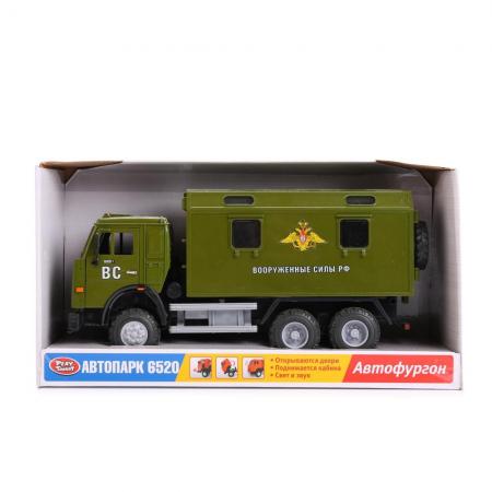 

ГРУЗОВИК ВОЕННЫЙ СВЕТ+ЗВУК, ОТКРЫВ. ДВЕРИ И КУЗОВ 9119D В РУСС. КОР. 23*8СМ в кор.2*12шт