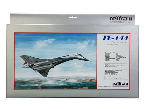 

Самолет REIFRA ТУ-144 59 см серебристый R-TU144