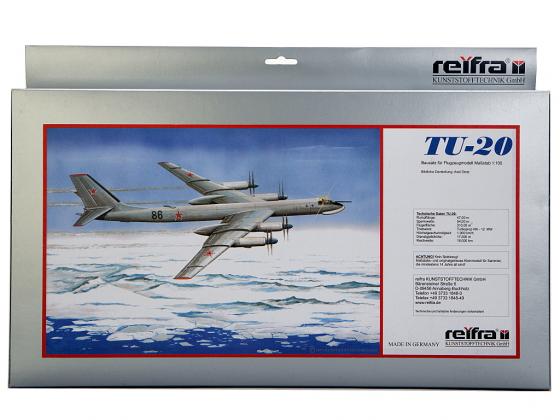 

Самолет REIFRA ТУ-20 (ТУ-95) 49 см серебристый R-TU20