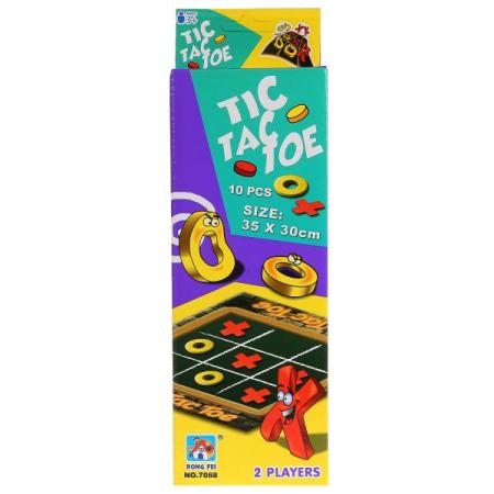 

ИГРА ЛОГИЧЕСКАЯ КРЕСТИКИ-НОЛИКИ 7068 35*30СМ В КОР. в кор.2*60шт
