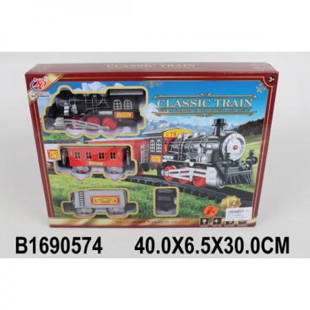 

Железная дорога на бат. свет+звук JHX6628 в кор. в кор.2*24шт