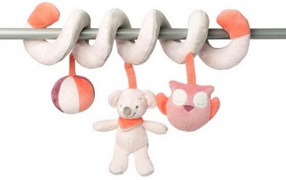 

Мягкая игрушка Слоник-мышка Nattou Adele Valentine Toy Spira текстиль