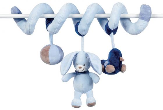 

Мягкая игрушка кролик Nattou Alex Bibou Toy Spiral флис