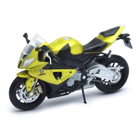 

Мотоцикл Welly BMW S1000RR желтый 12810P