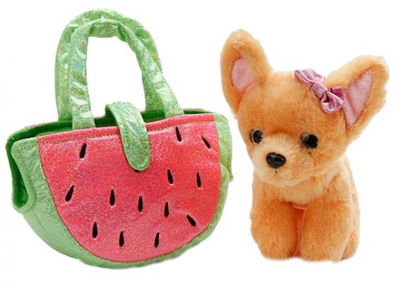 

Мягкая игрушка собака ИГРАЕМ ВМЕСТЕ Чихуахуа 19 см ткань CT181084-15R