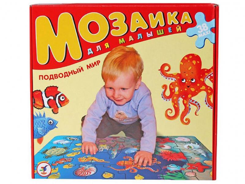 

Мозаика Собирай на полу.Подводный мир ДРОФА 1712