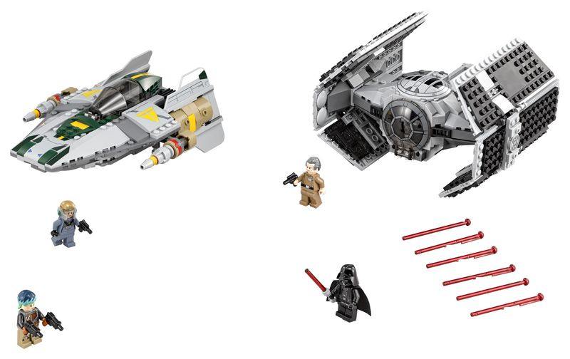 

Конструктор Lego Star Wars Усовершенствованный истребитель СИД Дарта Вейдера против Звёздного Истреб
