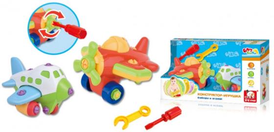 

Развививающая игрушка S+S BAMBINI игрушка-конструктор "самолеты" (24 детали и отвертка)