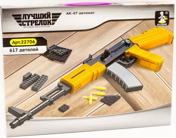 

Конструктор Ausini Оружие 617 элементов 22706