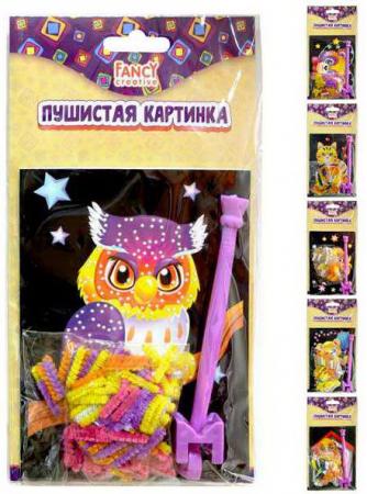 

Набор для творчества ПУШИСТАЯ КАРТИНКА, 14,5*10,5см, пакет с е/п