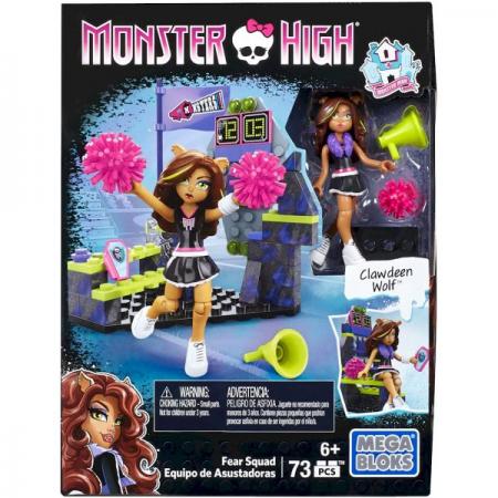 

"МАТТЕЛ". MEGA BLOKS MONSTER HIGH: ГРУППА ПОДДЕРЖКИ в кор.6шт