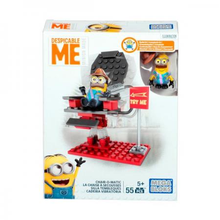 

"МАТТЕЛ" MEGA BLOKS. МИНЬОНЫ. ИГРОВОЙ НАБОР "ШАТКИЙ СТУЛ" в кор.6шт