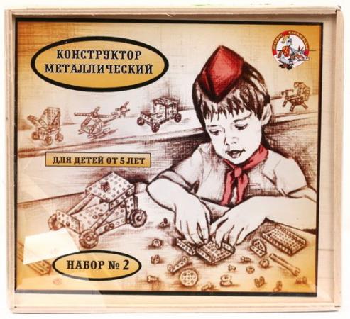 

КОНСТРУКТОР МЕТ. №2 290ЭЛ. ДЕРЕВ. УП. в уп.8шт