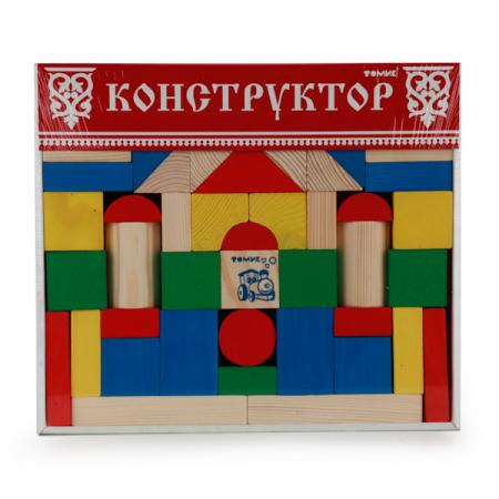 

КОНСТРУКТОР "ЦВЕТНОЙ" 65ДЕТ. в кор.7шт