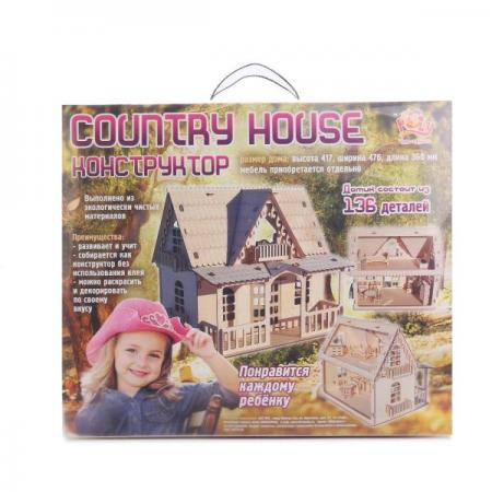 

КОНСТРУКТОР "СОUNTRY HOUSE " в кор.18шт