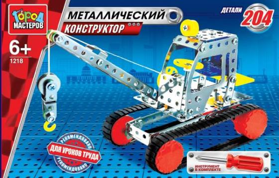 

КОНСТРУКТОР МЕТАЛЛ. "ГОРОД МАСТЕРОВ" КРАН В РУСС. КОР. в кор.36шт