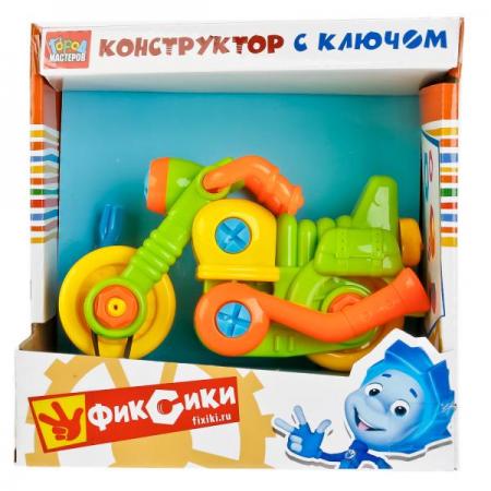 

КОНСТРУКТОР МОТОЦИКЛ С КЛЮЧОМ "ГОРОД МАСТЕРОВ" ФИКСИКИ В РУСС. КОР. в кор.2*48шт