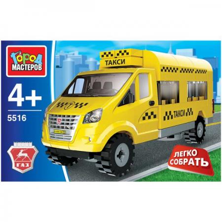 

КОНСТРУКТОР "ГОРОД МАСТЕРОВ" ГАЗЕЛЬ: ТАКСИ В РУСС. КОР. в кор.2*40шт