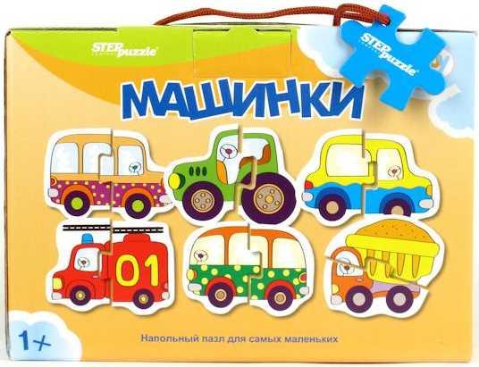 

НАПОЛЬНЫЙ ПАЗЛ "МАШИНКИ" (МАЛЫЕ) в кор. 6шт