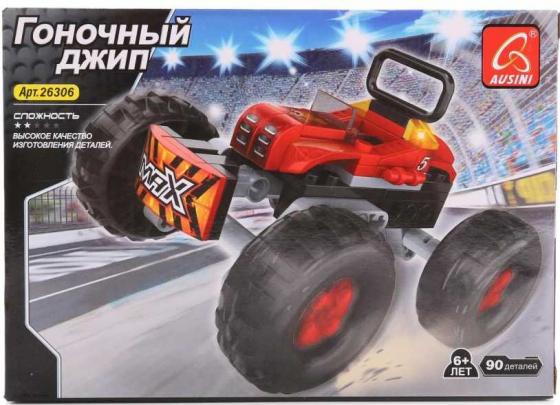 

КОНСТРУКТОР ПЛАСТ. МАШИНА ГОНОЧНАЯ С ФИГУРКОЙ 90ДЕТ. В РУСС. КОР. в кор.2*48шт
