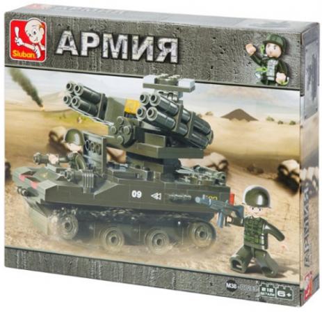 

Конструктор SLUBAN Армия - Зенитно-ракетный комплекс 212 элементов M38-B0283