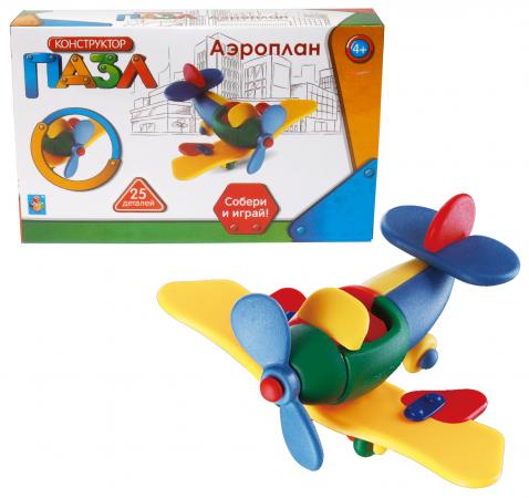 

Пазл-конструктор 1toy Аэроплан 25 элементов