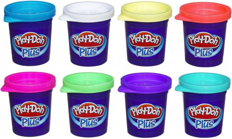 

Набор для лепки Hasbro Play-Doh Plus 8 баночек