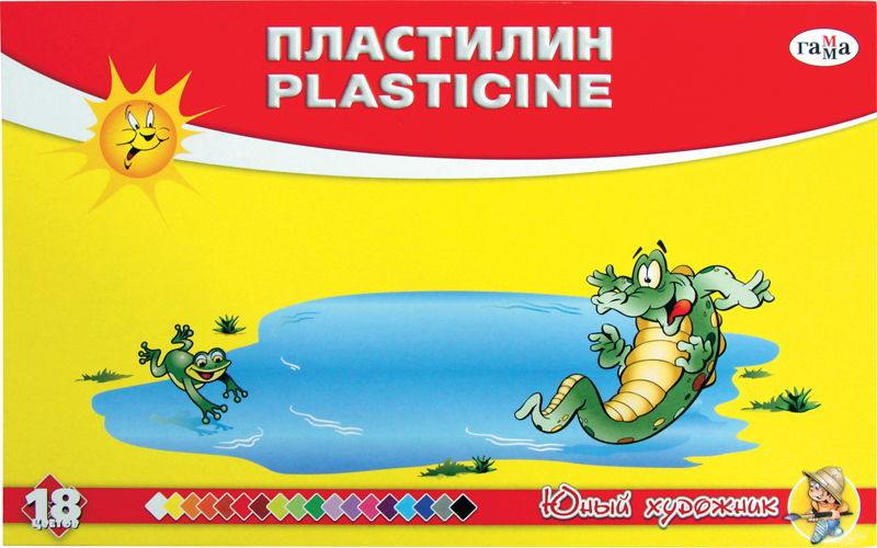 

Пластилин Гамма Юный художник 18 цветов 280047