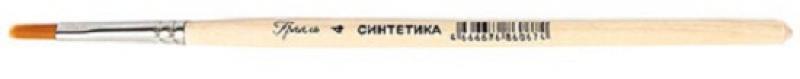 

Кисть СИНТЕТИКА, плоская, художественная, № 4 (блистер с европодвесом 8 шт., цена за 1 штуку)
