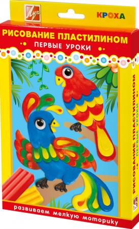 

Набор для рисования пластилином ПОПУГАЙЧИКИ