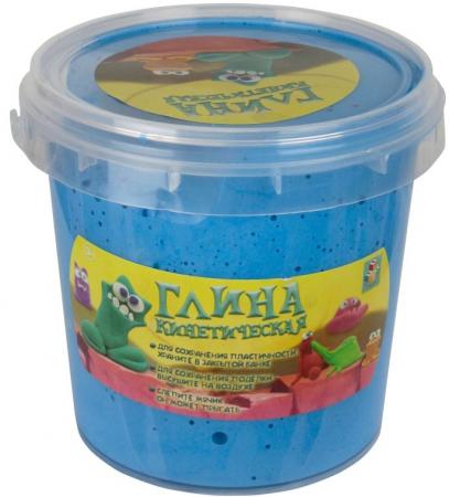 

1toy Кинетическая глина, голубая, банка 230гр