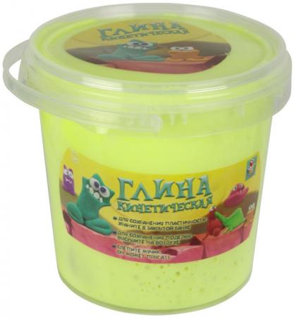 

1toy Кинетическая глина, неоново-жёлтая, банка 230гр