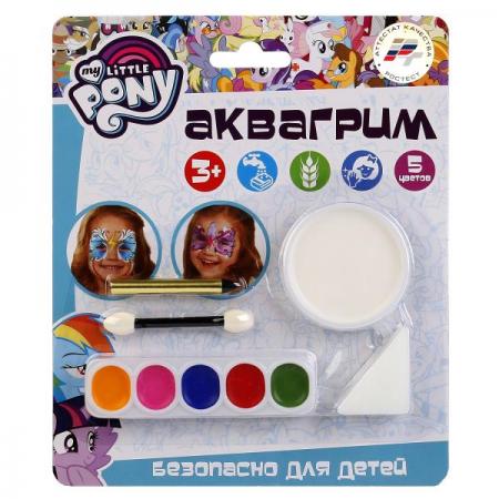 

Аквагрим MultiArt My Little Pony 6 цв. красок, спонж, аппликатор, крандаш на блистере в кор.6*24шт