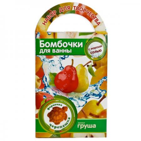 

БОМБОЧКИ ДЛЯ ВАНН СВОИМИ РУКАМИ. ГРУША в кор.44шт
